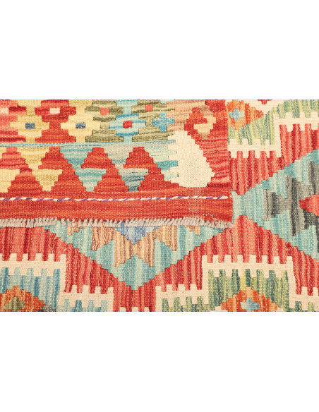 Kilim 146x196 Cm Kilim, Afghanistan, Lana Cardata A Mano