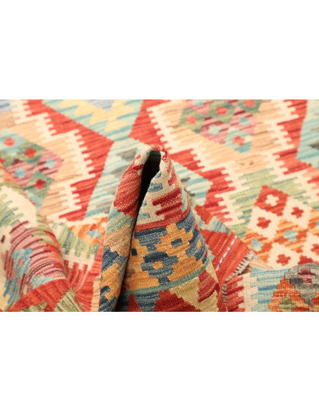 Kilim 146x196 Cm Kilim, Afghanistan, Hand-carded Wool (warp: