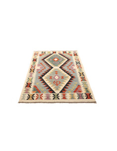 Kilim 103x148 Cm Kilim, Afghanistan, Lana Cardata A Mano 2