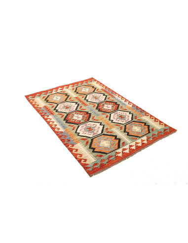 Kilim 99x147 Cm Kilim, Afghanistan, Lana Cardata A Mano