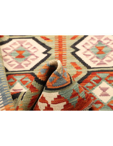 Kilim 99x147 Cm Kilim, Afghanistan, Hand-carded Wool