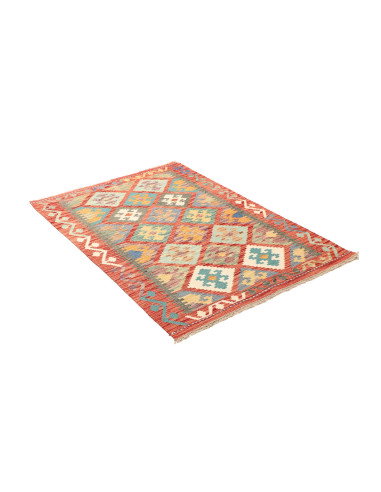 Kilim 107x148 Cm Kilim, Afghanistan, Lana Cardata A Mano