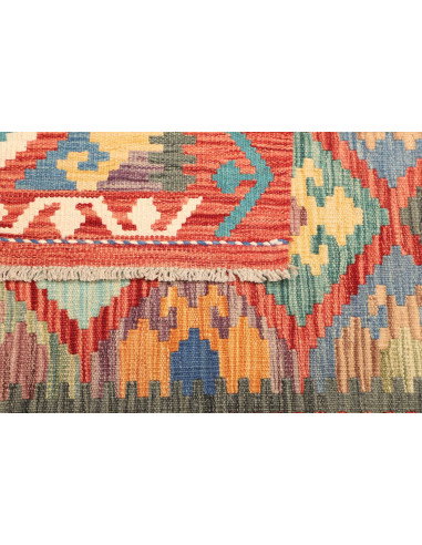 Kilim 107x148 Cm Kilim, Afghanistan, Hand-carded Wool (warp: