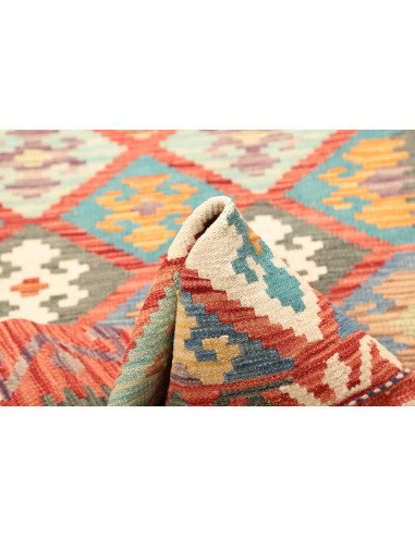 Kilim 107x148 Cm Kilim, Afghanistan, Lana Cardata A Mano