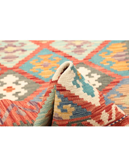 Kilim 107x148 Cm Kilim, Afghanistan, Lana Cardata A Mano