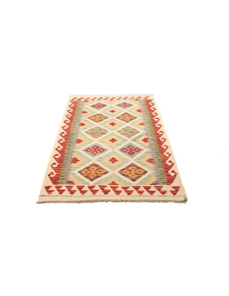 Kilim 99x155 Cm Kilim, Afghanistan, Lana Cardata A Mano