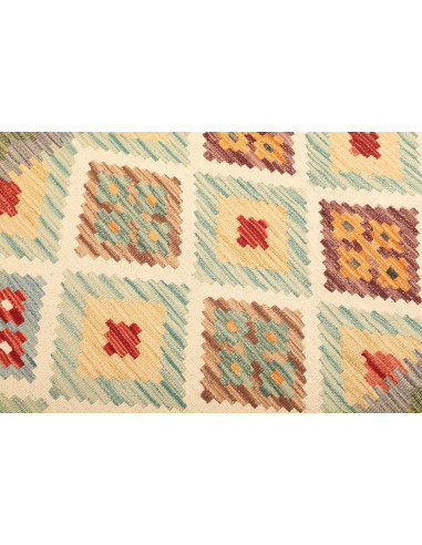 Kilim 99x155 Cm Kilim, Afghanistan, Lana Cardata A Mano