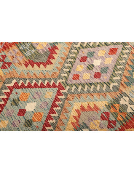 Kilim 104x150 Cm Kilim Afghanistan, Hand-carded Wool (warp: