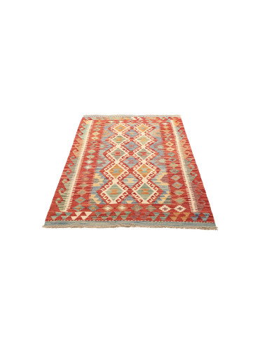 Kilim 107x155 Cm Kilim Afghanistan, Hand-carded Wool (warp: