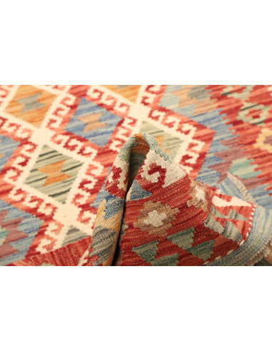 Kilim 107x155 Cm Kilim Afghanistan, Hand-carded Wool (warp: