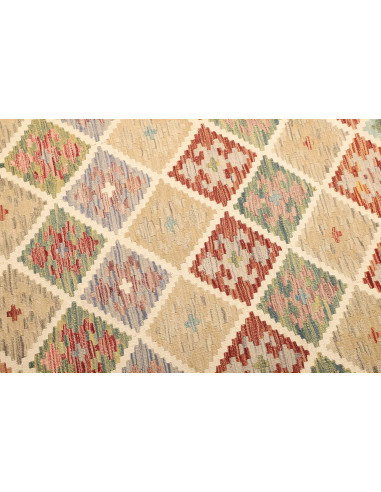 Kilim 109x139 Cm Kilim Afghanistan Hand-carded Wool