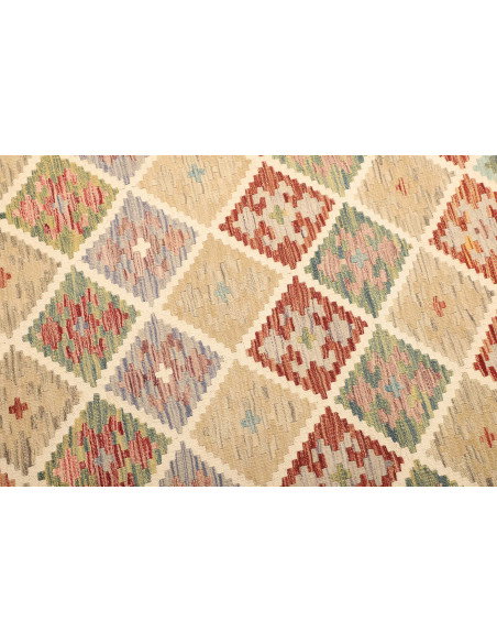 Kilim 109x139 Cm Kilim Afghanistan Hand-carded Wool
