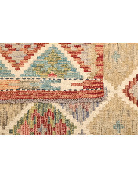 Kilim 109x139 Cm Kilim Afghanistan Hand-carded Wool