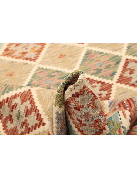 Kilim 109x139 Cm Kilim Afghanistan Hand-carded Wool