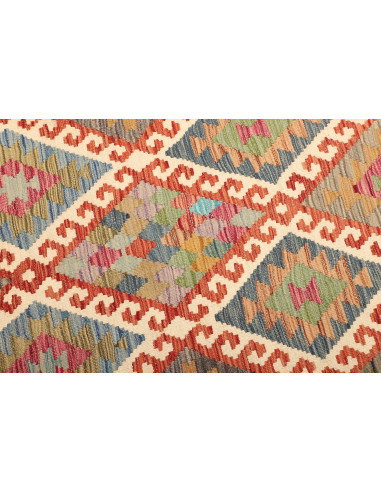 Kilim 100x156 Cm Kilim Afghan, Hand-carded Wool (warp: