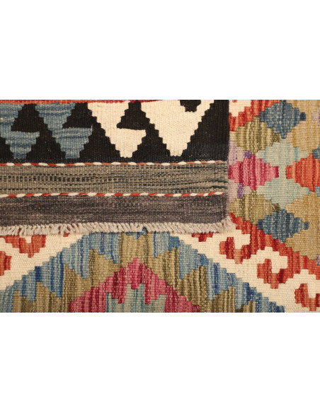 Kilim 100x156 Cm Kilim Afghan, Hand-carded Wool (warp: