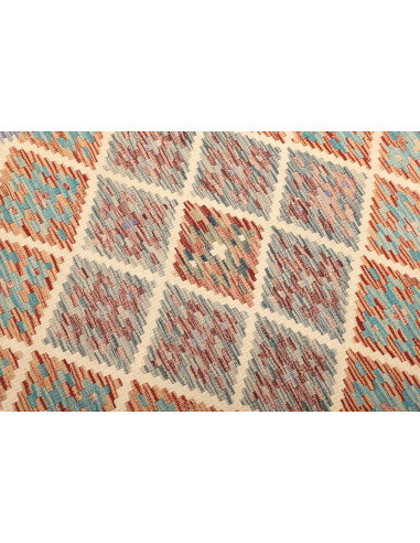 Kilim 98x144 Cm Kilim, Afghanistan, Hand-carded Wool (warp: