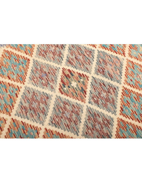 Kilim 98x144 Cm Kilim, Afghanistan, Hand-carded Wool (warp: