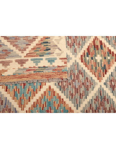 Kilim 98x144 Cm Kilim, Afghanistan, Hand-carded Wool (warp: