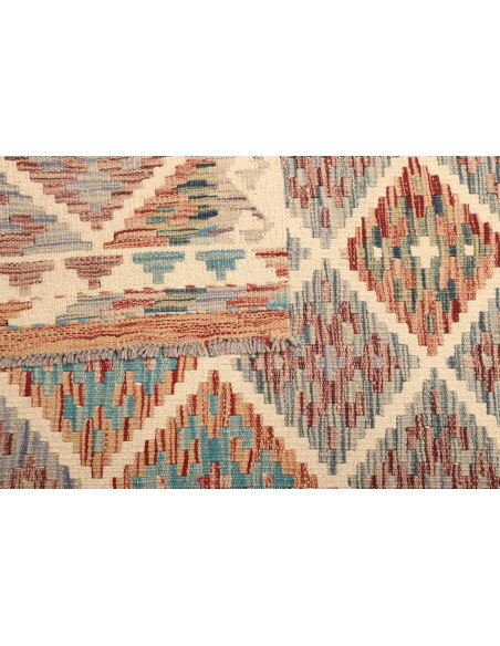 Kilim 98x144 Cm Kilim, Afghanistan, Lana Cardata A Mano