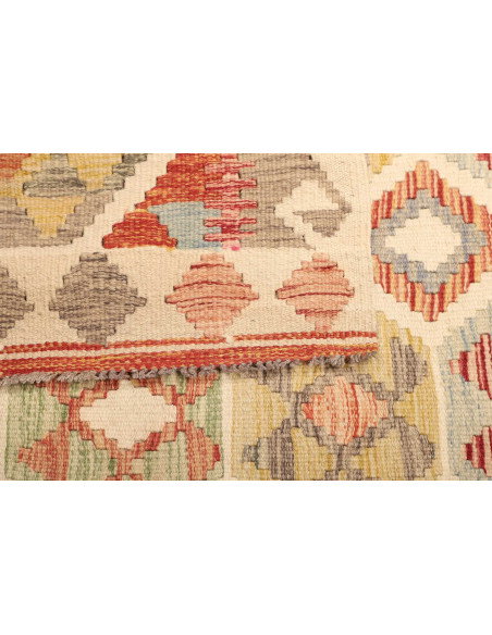 Kilim 112x156 Cm Kilim Afghanistan Lana Cardata A Mano