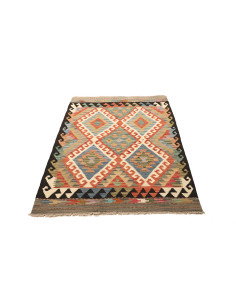 Kilim 103x158 Cm Kilim, Afghanistan, Hand-carded Wool (warp: 2
