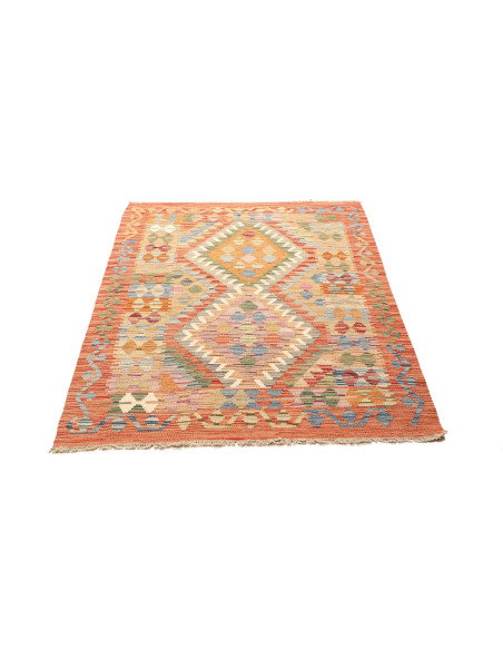 Kilim 105x150 Cm Kilim Afghanistan Lana Cardata A Mano
