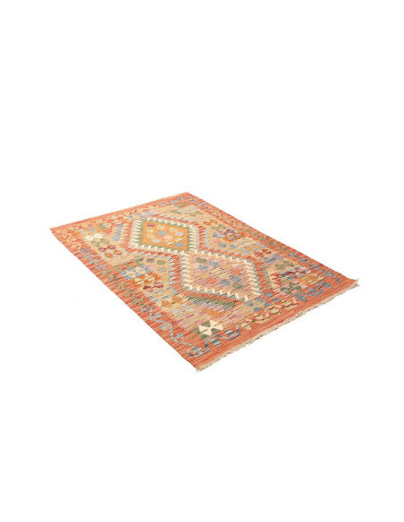 Kilim 105x150 Cm Kilim Afghanistan Hand-carded Wool (warp