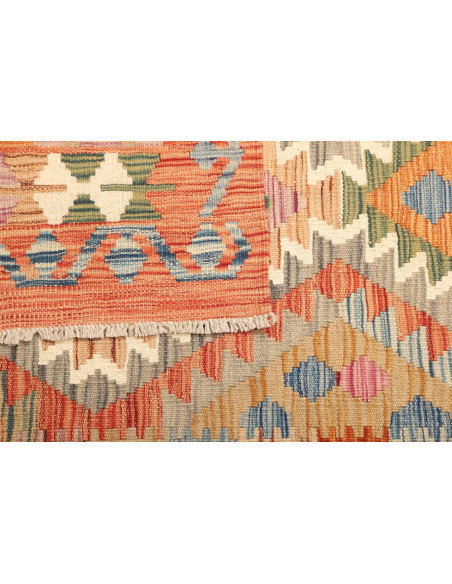Kilim 105x150 Cm Kilim Afghanistan Hand-carded Wool (warp