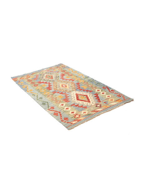 Kilim 97x145 Cm Kilim, Afghanistan, Hand-carded Wool (warp: