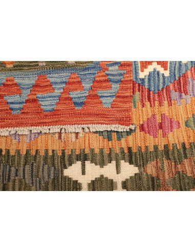 Kilim 99x143 Cm Kilim Afghanistan Hand-carded Wool Cotton