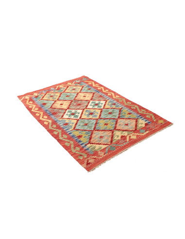 Kilim 102x146 Cm Kilim Afghanistan Lana Cardata A Mano