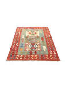 Kilim 99x148 Cm Kilim Afghanistan Hand-carded Wool Cotton 2