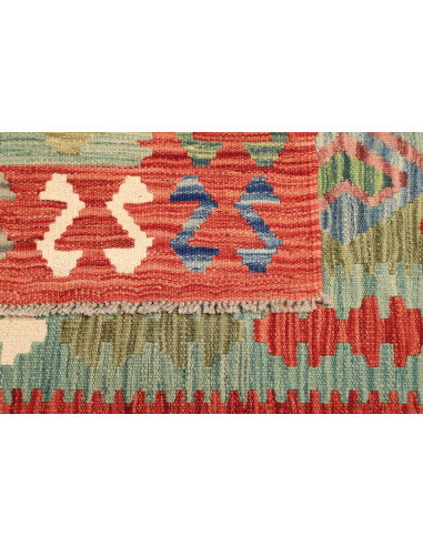 Kilim 99x148 Cm Kilim Afghanistan Lana Cardata A Mano Cotone