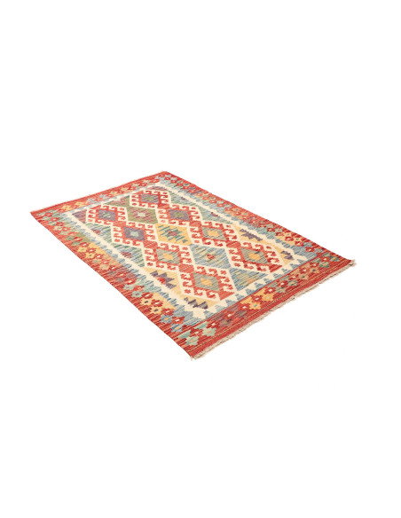Kilim 106x152 Cm Kilim, Afghanistan, Hand-carded Wool (warp:
