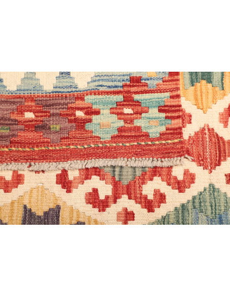 Kilim 106x152 Cm Kilim, Afghanistan, Hand-carded Wool (warp:
