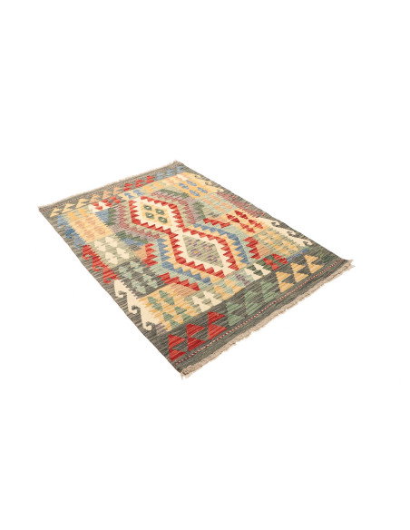 Kilim 111x148 Cm Kilim Afghanistan Hand-carded Wool