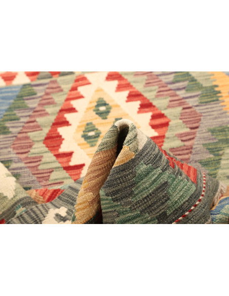 Kilim 111x148 Cm Kilim Afghanistan Lana Cardata A Mano