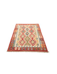 Kilim 107x152 Cm Kilim, Afghanistan, Hand-carded Wool (warp: 2