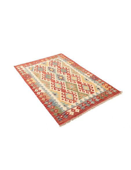 Kilim 107x152 Cm Kilim, Afghanistan, Lana Cardata A Mano