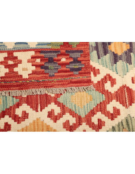 Kilim 107x152 Cm Kilim, Afghanistan, Hand-carded Wool (warp: