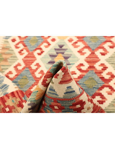 Kilim 107x152 Cm Kilim, Afghanistan, Hand-carded Wool (warp: