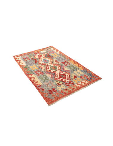 Kilim 99x148 Cm Kilim Afghanistan Lana Cardata A Mano