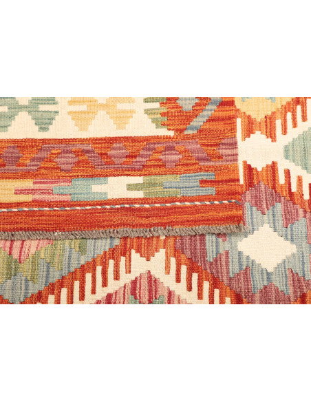 Kilim 165x243 Cm Kilim, Afghanistan, Hand-carded Wool (warp: