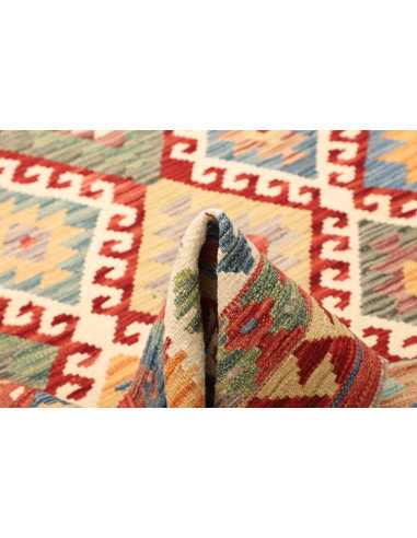 Kilim 171x236 Cm Kilim Afghanistan, Hand-carded Wool (warp: