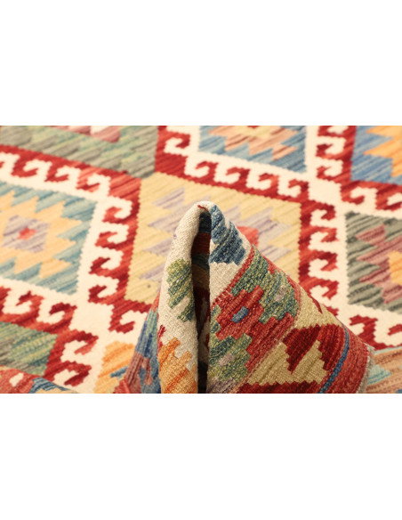 Kilim 171x236 Cm Kilim Afghanistan, Hand-carded Wool (warp: