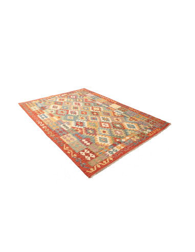 Kilim 179x247 Cm Kilim, Afghanistan, Lana Cardata A Mano