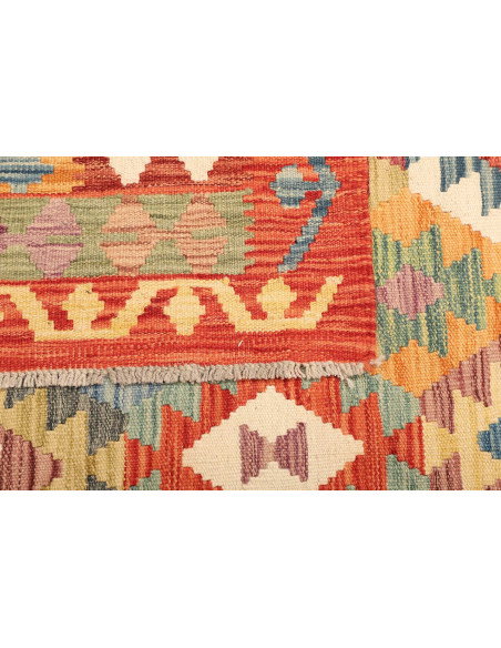 Kilim 179x247 Cm Kilim, Afghanistan, Lana Cardata A Mano