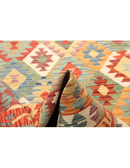 Kilim 179x247 Cm Kilim, Afghanistan, Lana Cardata A Mano