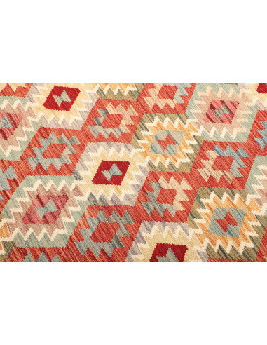 Kilim 183x247 Cm Kilim, Afghanistan, Lana Cardata A Mano
